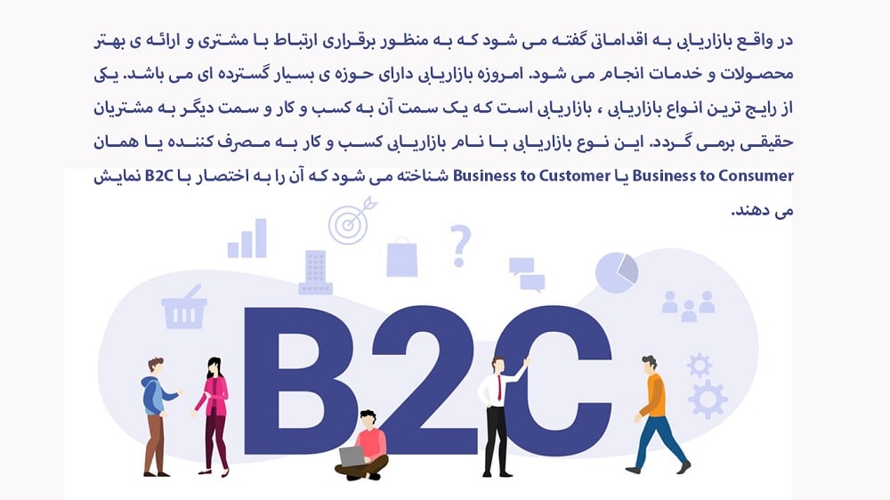 بازاریابی کسب و کار به مصرف کننده یا B2C چیست؟